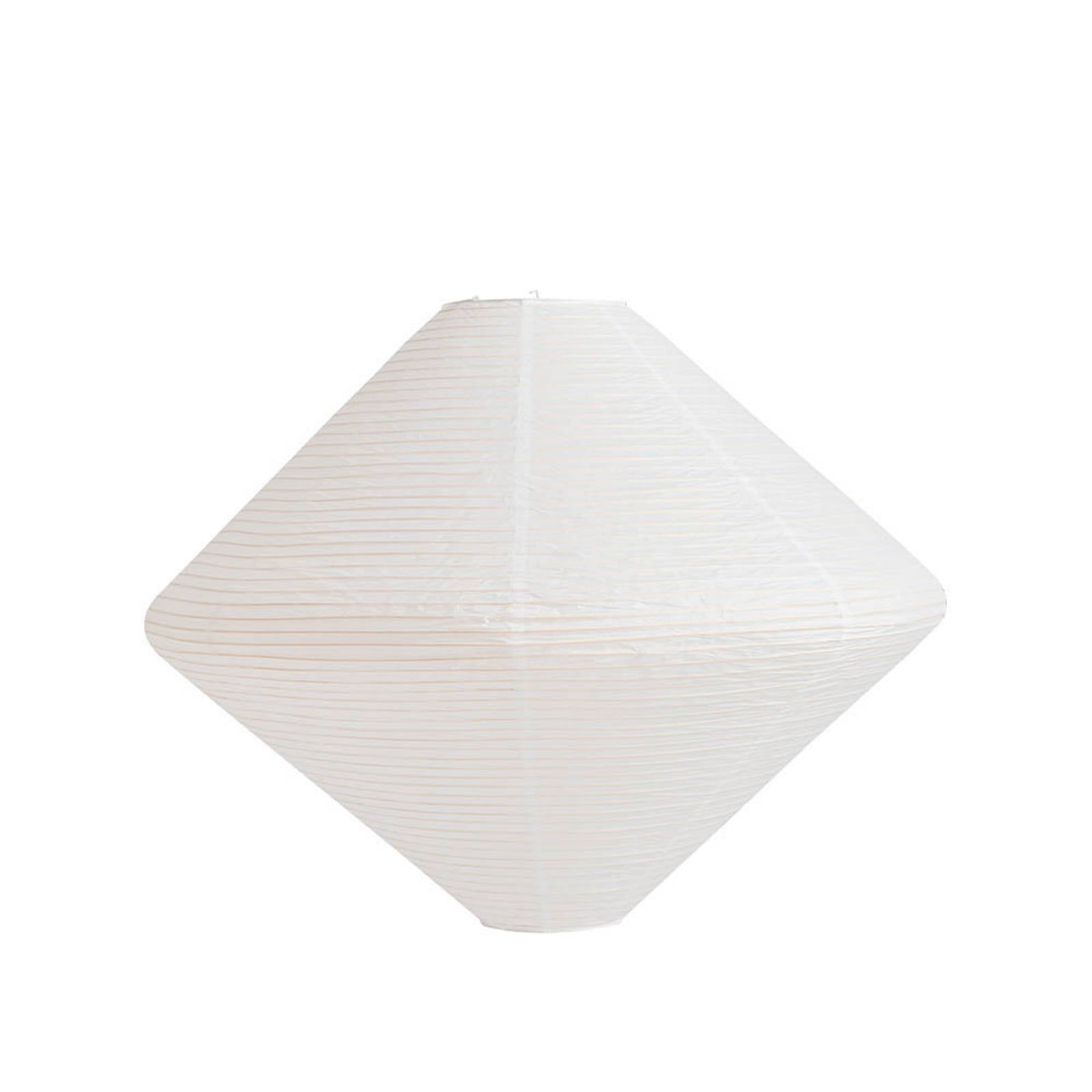 HAY Lampenschirm Diamond, Ø80 cm, weiß, Papier/Bambus