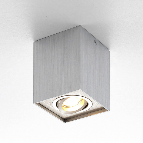 ELC Aleena Downlight, verstellbar, eckig, alu