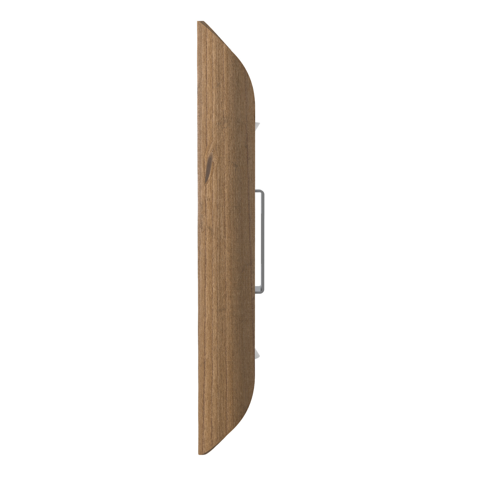 Colombia LED wall light, natural knotty oak