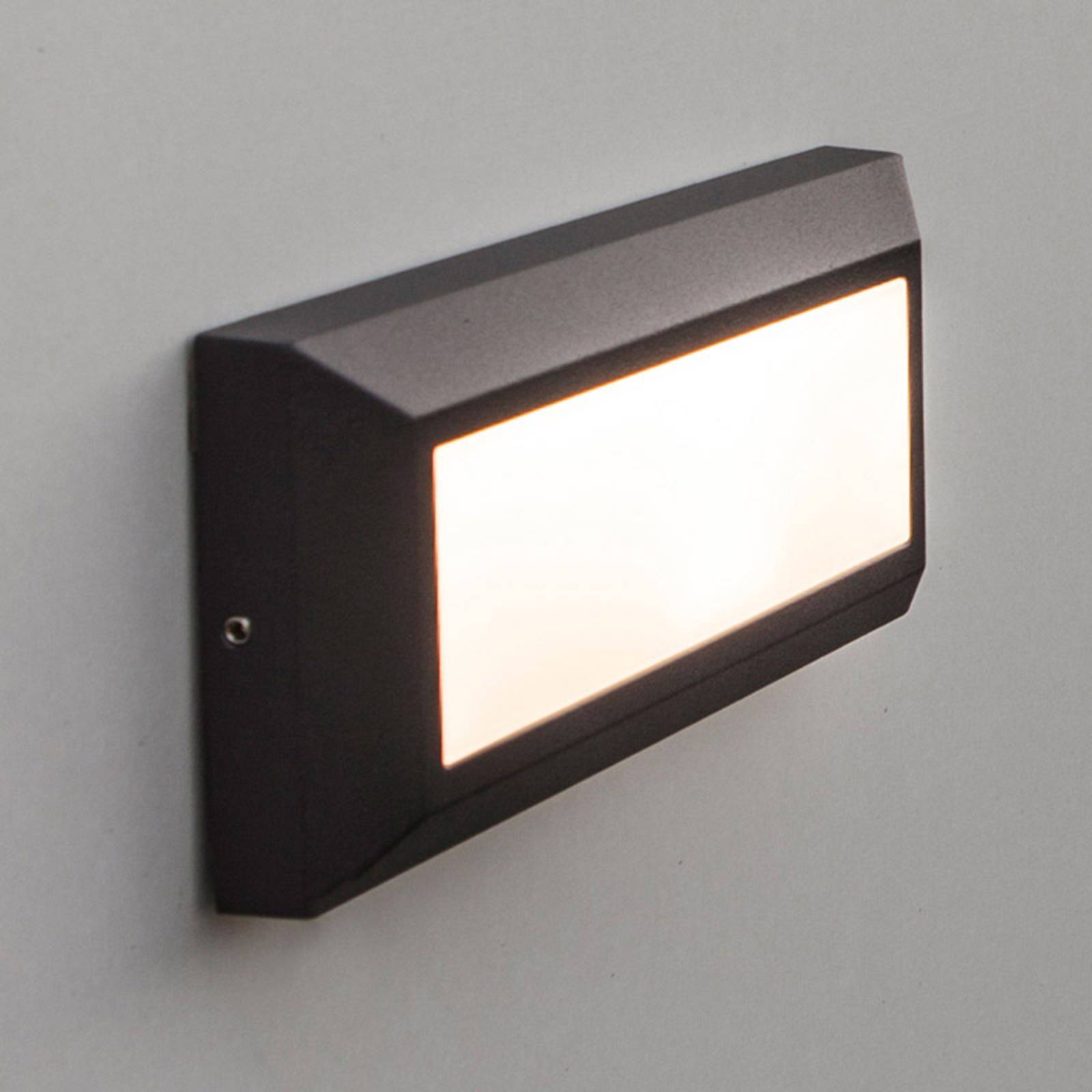 LUTEC Applique LED Helena frontale 23 cm anthracite