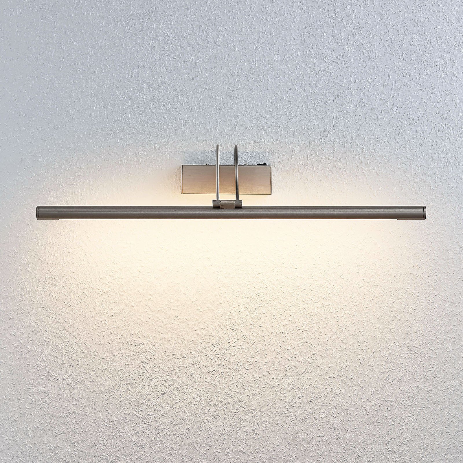Lámpara para cuadros LED Mailine, níquel