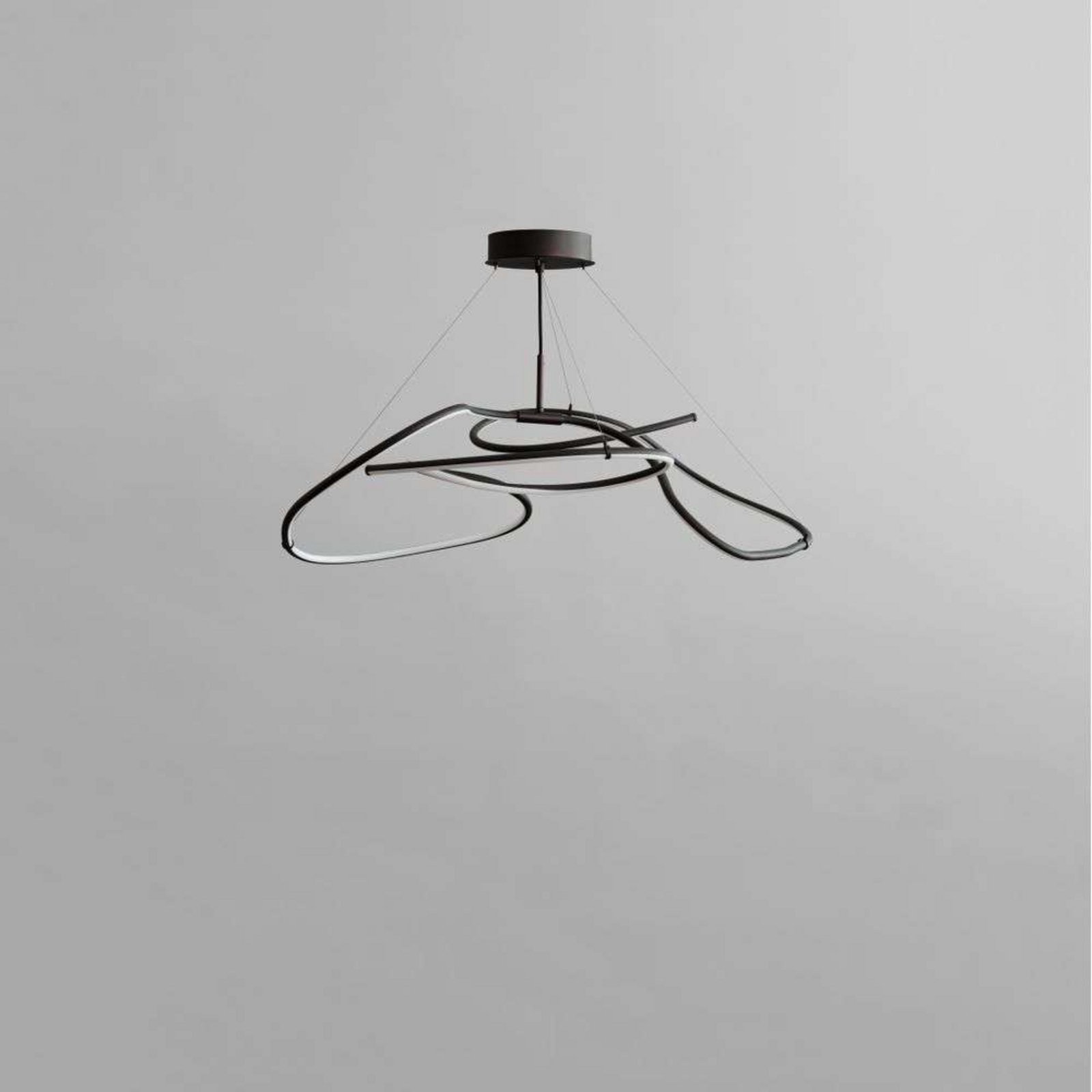 Ghost Mini Burned Black Chandelier - 101 Copenhagen