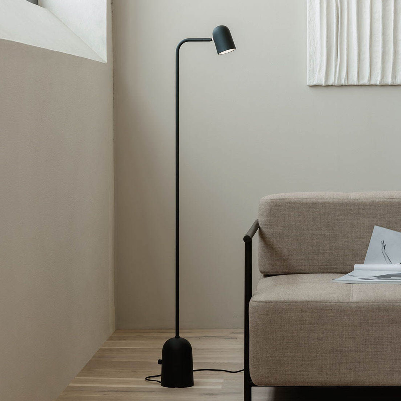 Buddy Floor Lamp Black - Northern