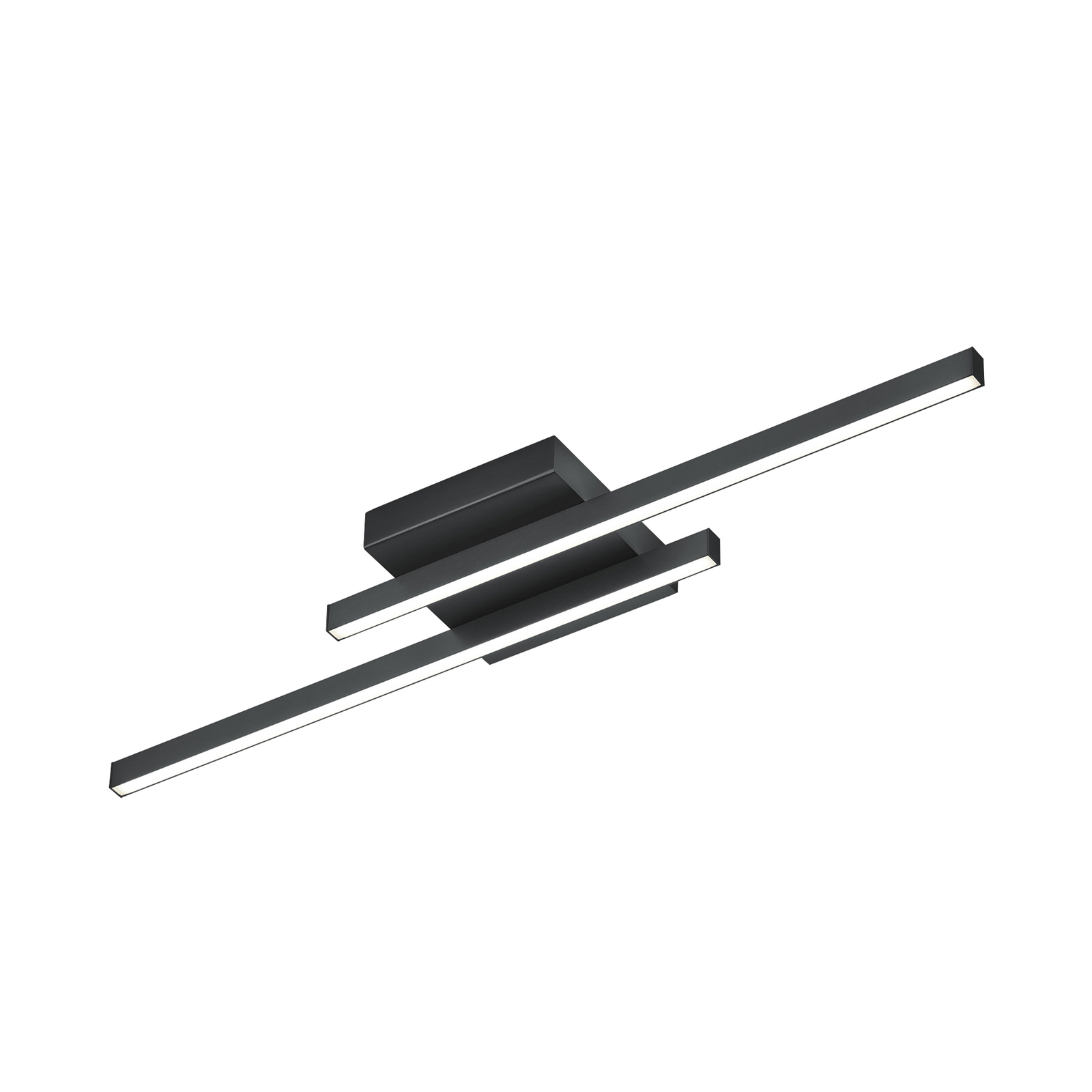 Nuri LED ceiling light, up/down, 2-bulb