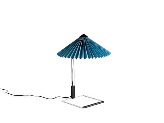Matin Bordlampe S Placid Blue/Mirror - HAY