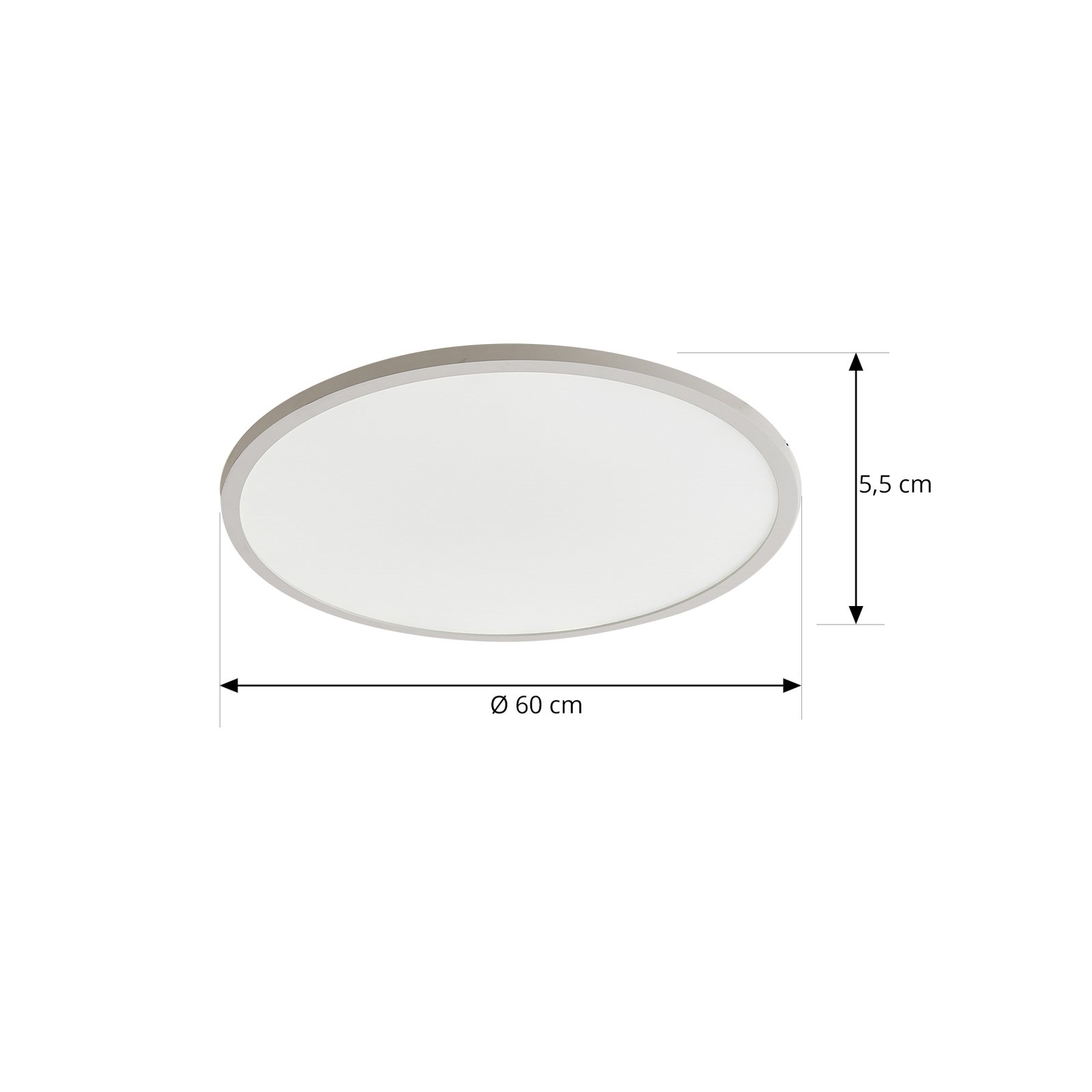 Brenda Kattovalaisin Ø60 White - Arcchio