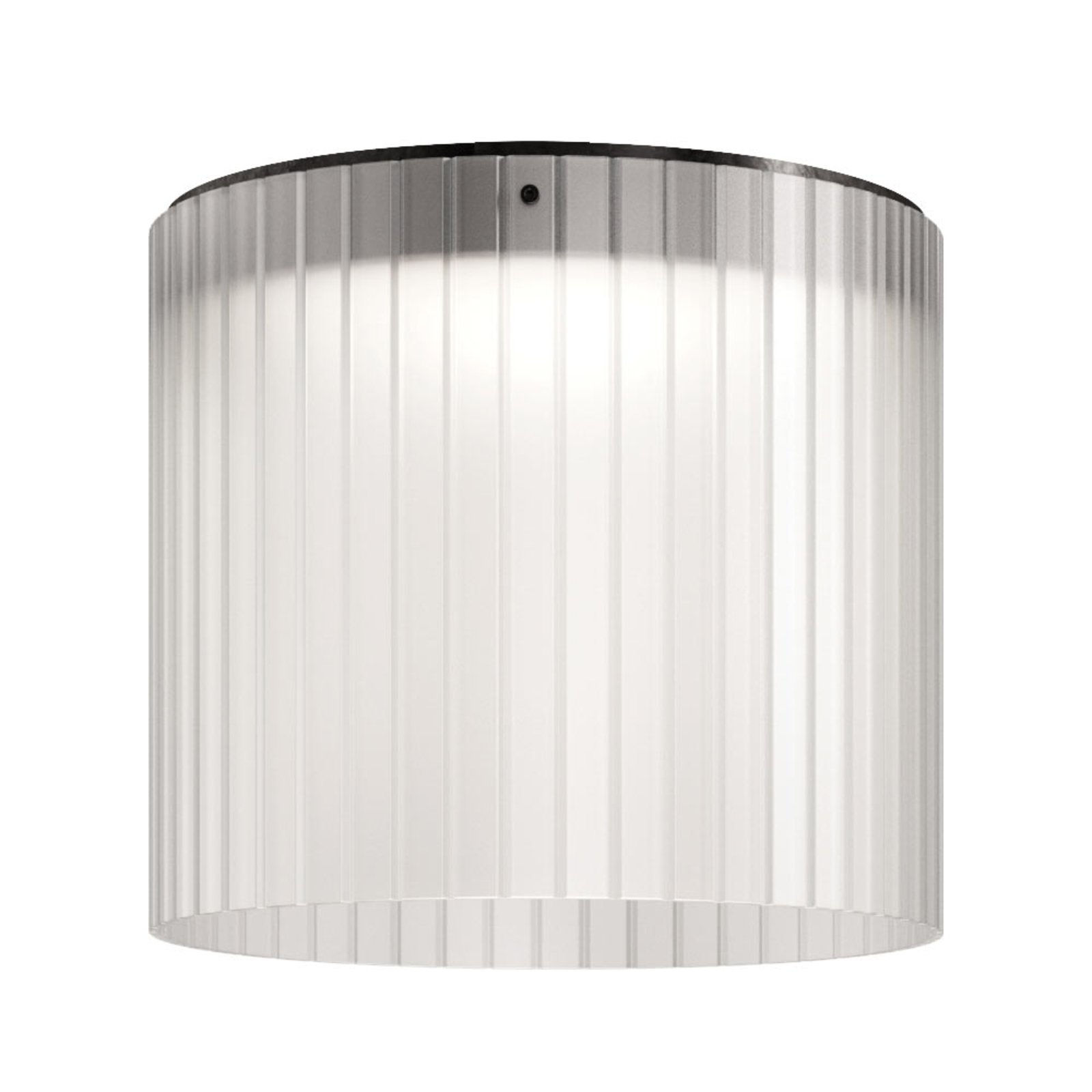 Kundalini Giass - plafonnier LED, Ø 40 cm, blanc