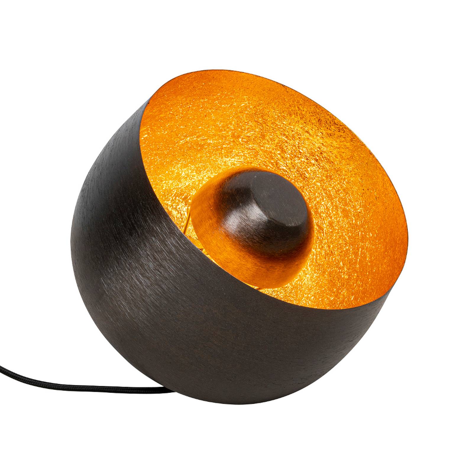 KARE Apollon Bodenleuchte, schwarz, Ø 28 cm