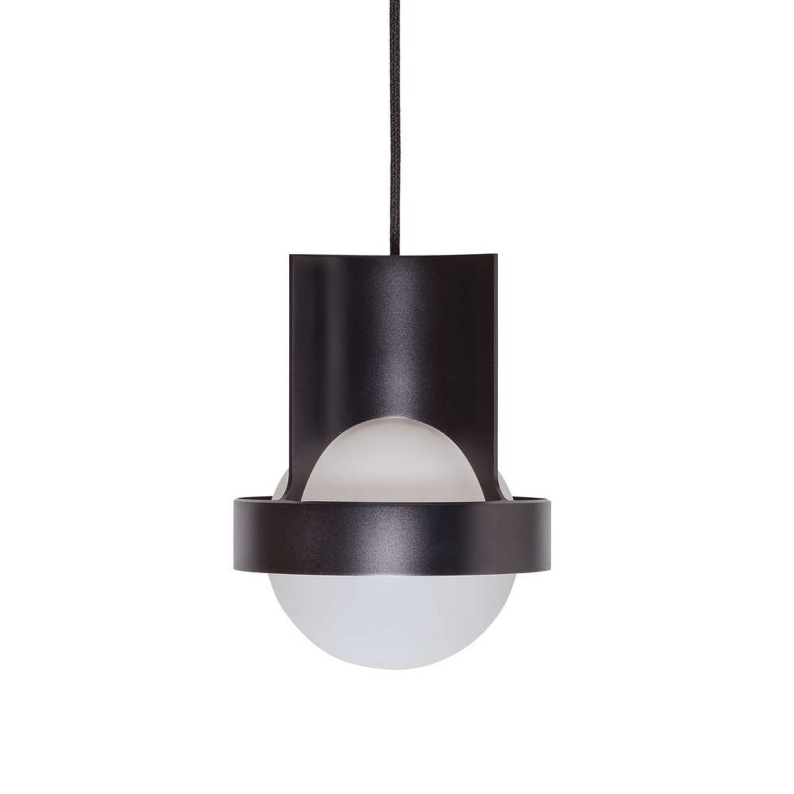 Loop Taklampa Single Large w/Sphere IV Dark Grey - Tala