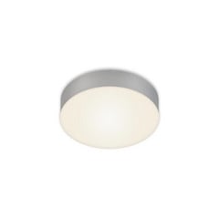 Plafón LED Flame, Ø 15,7 cm, plata