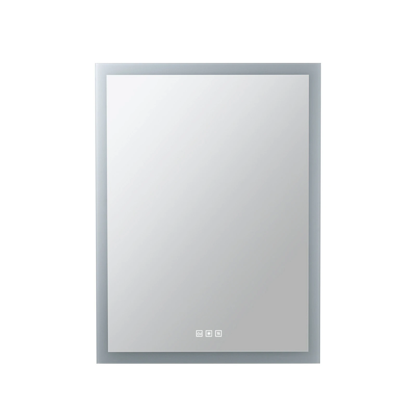 Lustro ścienne LED Paulmann Mirra białe 60x80 cm IP44 CCT