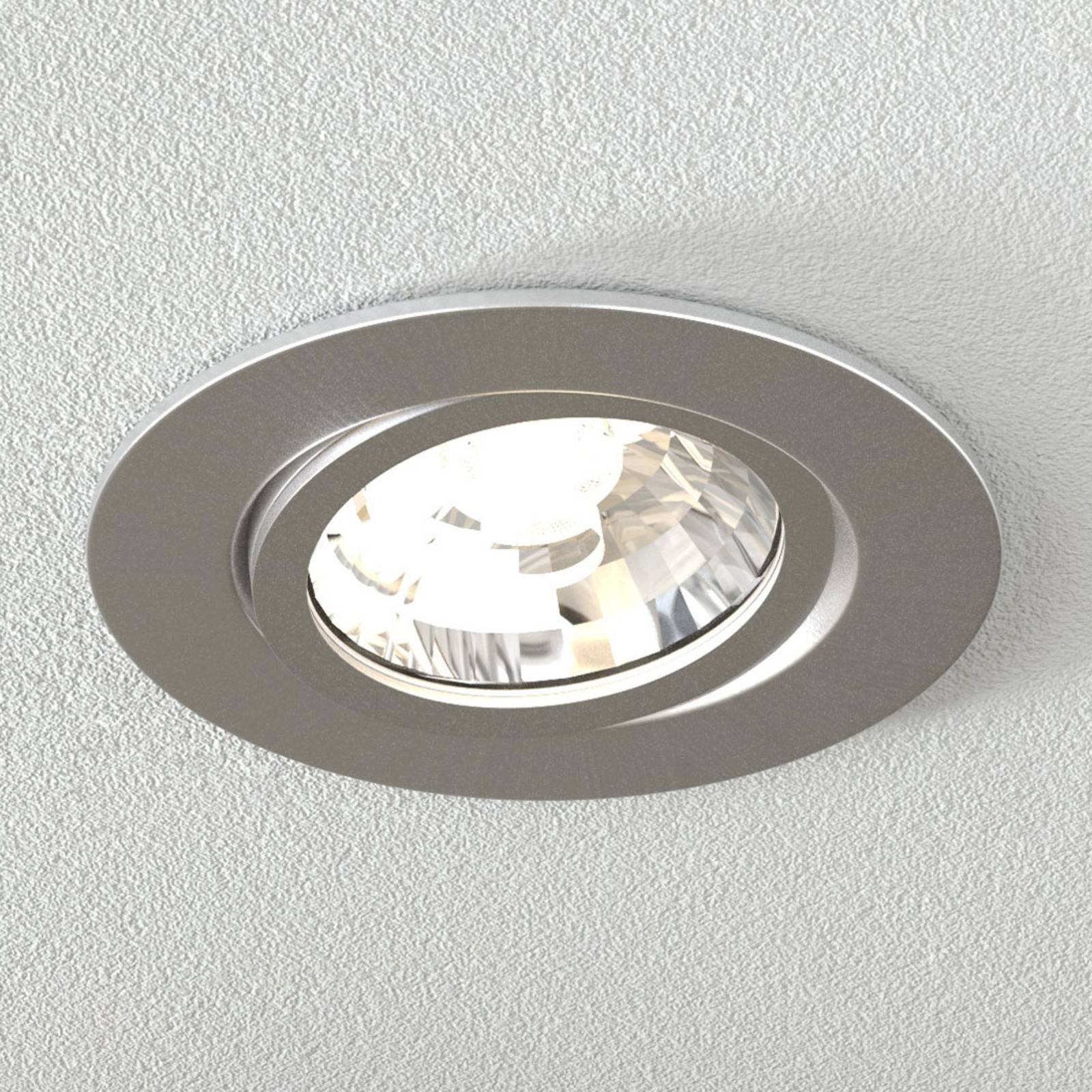 Oprawa wpusz LED Rico 6,5 W stal-szczot