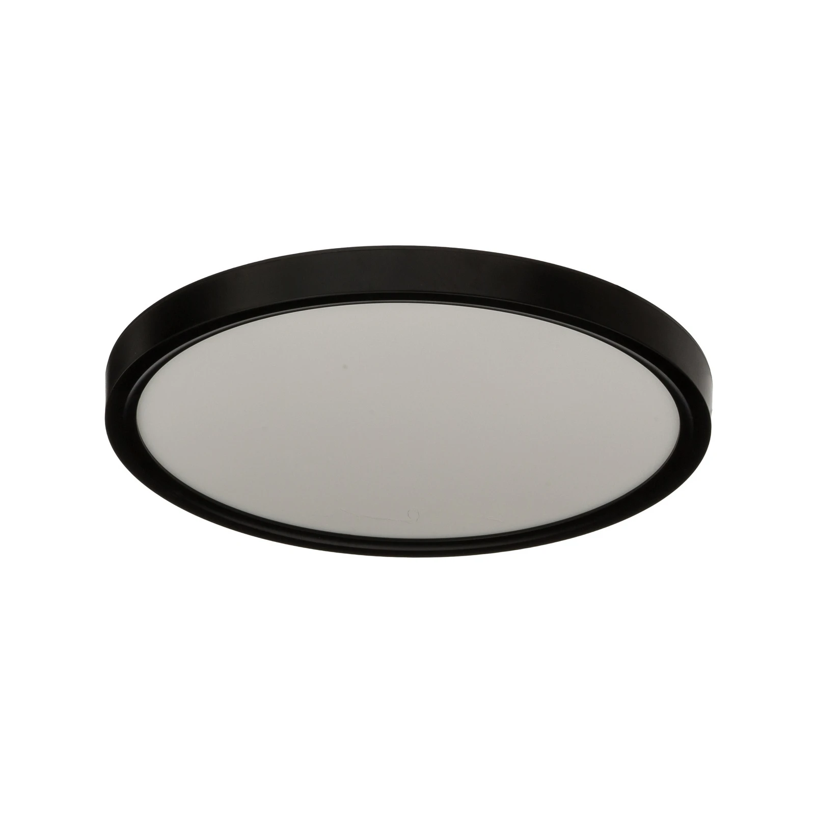 Plafón LED Lindby Pravin, Ø 30 cm, CCT, negro