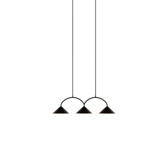 Curve 3 pendellampa svart - Globen Lighting