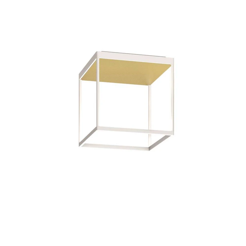 Serien Lighting – Reflex 2 LED-Deckenlampe, gold/weiß, 30 cm