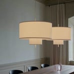 NEW WORKS Pendellampe Margin, Ø 70 cm, hvit, E27