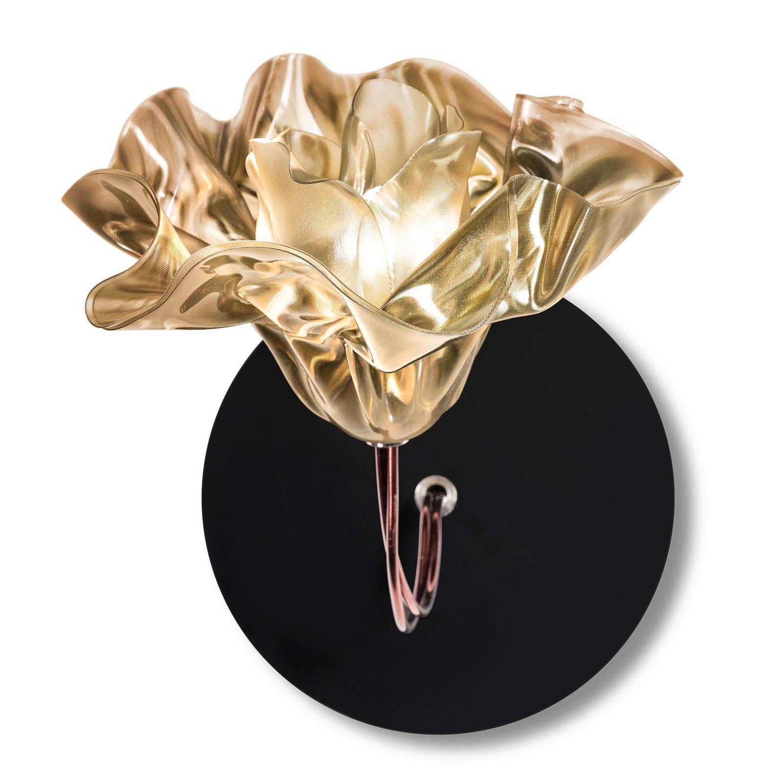 Lafleur Wandleuchte Black/Golden - Slamp