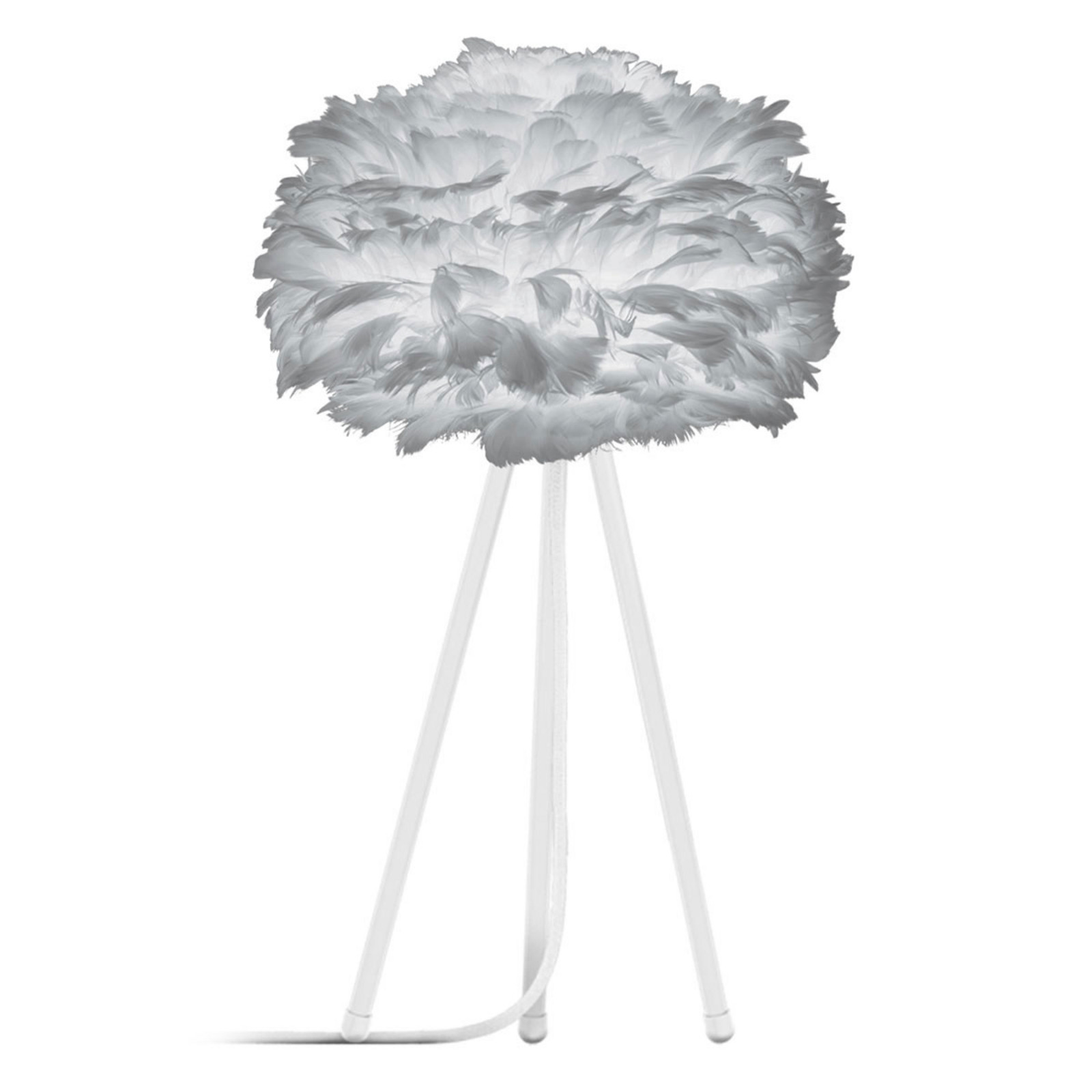 UMAGE Eos mini lampă de masă pene gri