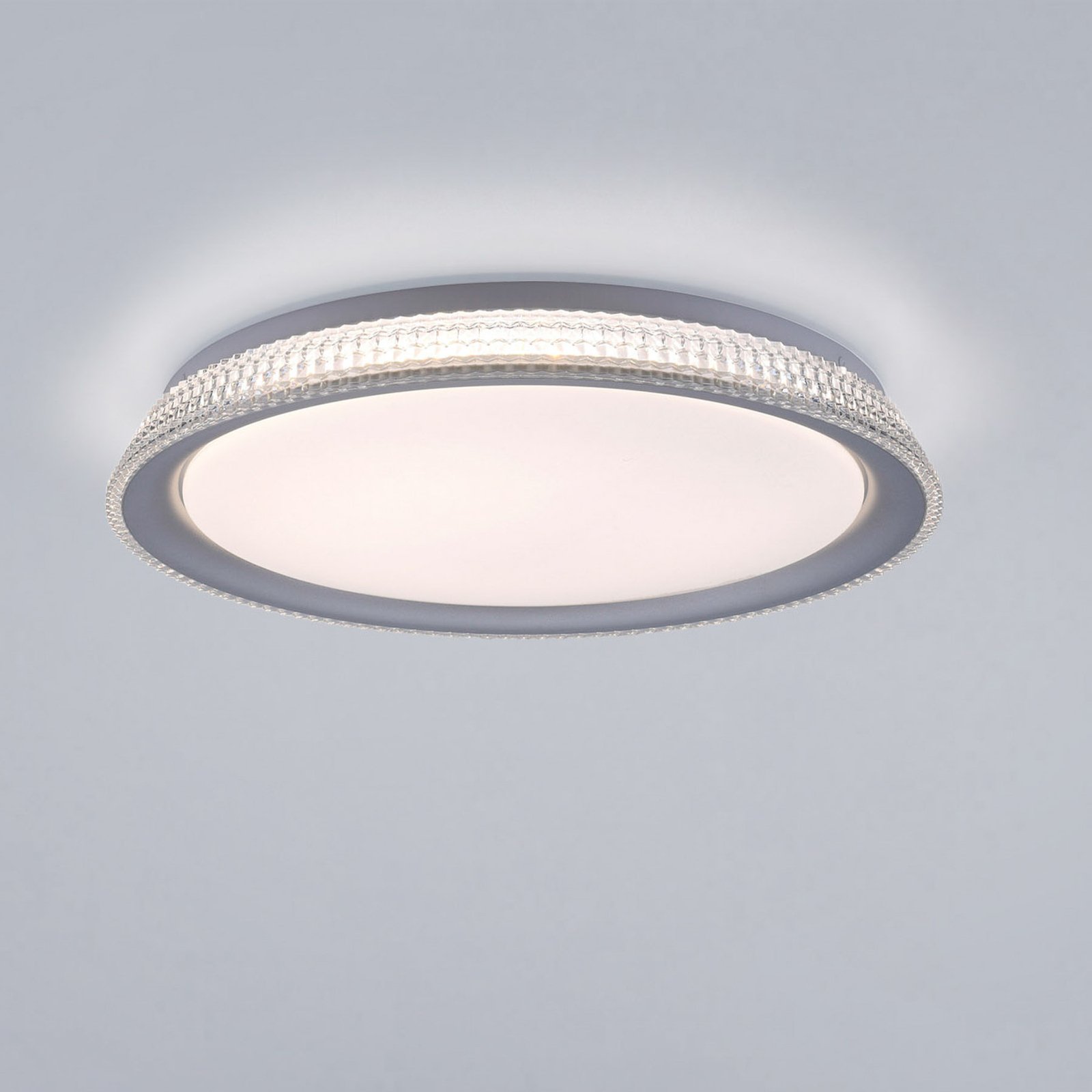 LED stropna svjetiljka Kari, prigušiva Switchmo, Ø 40cm