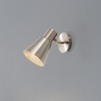 Applique murale Kem, laiton, métal, hauteur 22 cm, E27