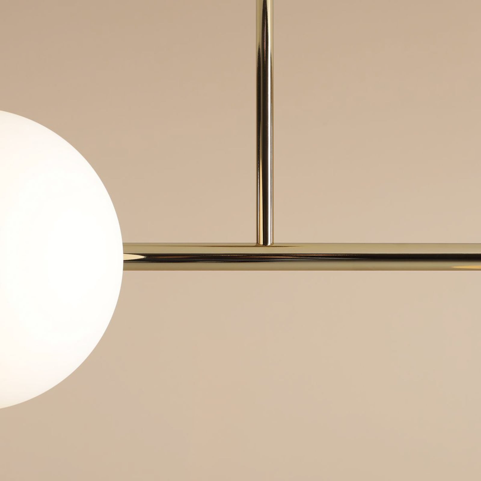 Lampa sufitowa Dione, w kolorze złotym, 4-punktowa – ALDEX