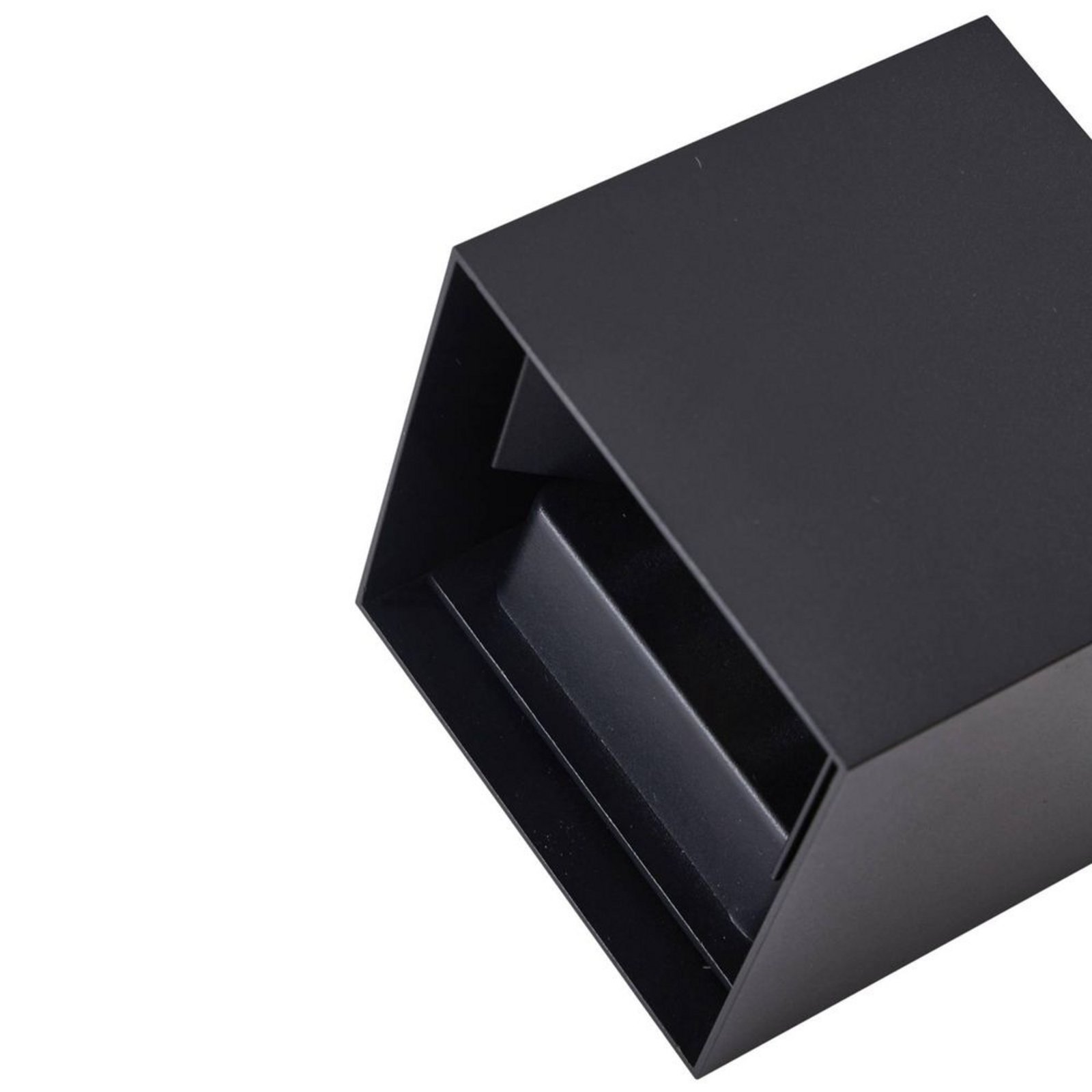 Nivar Square LED Aplica de Exterior Black - Lindby