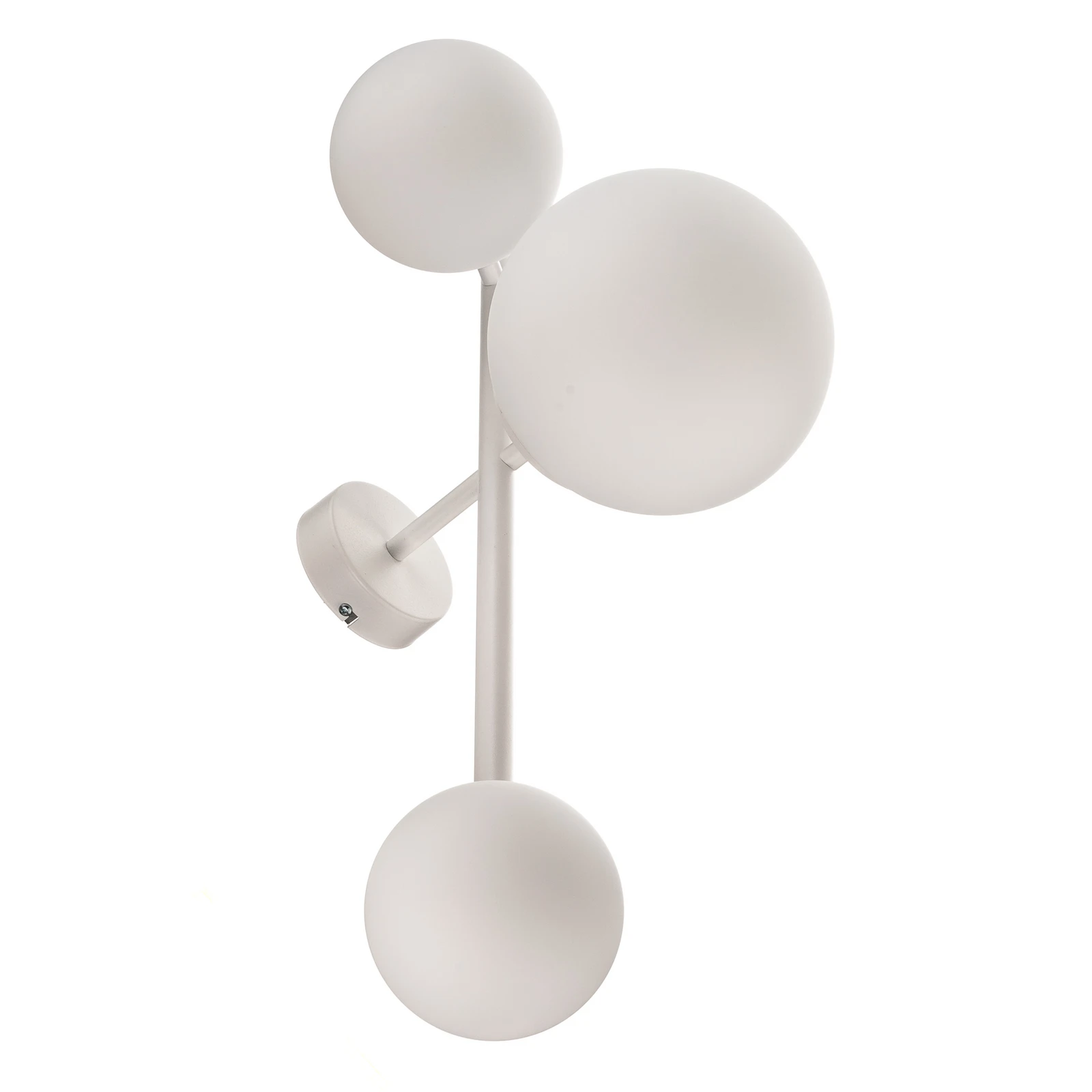 Applique murale Dione, à 3 lampes, blanc