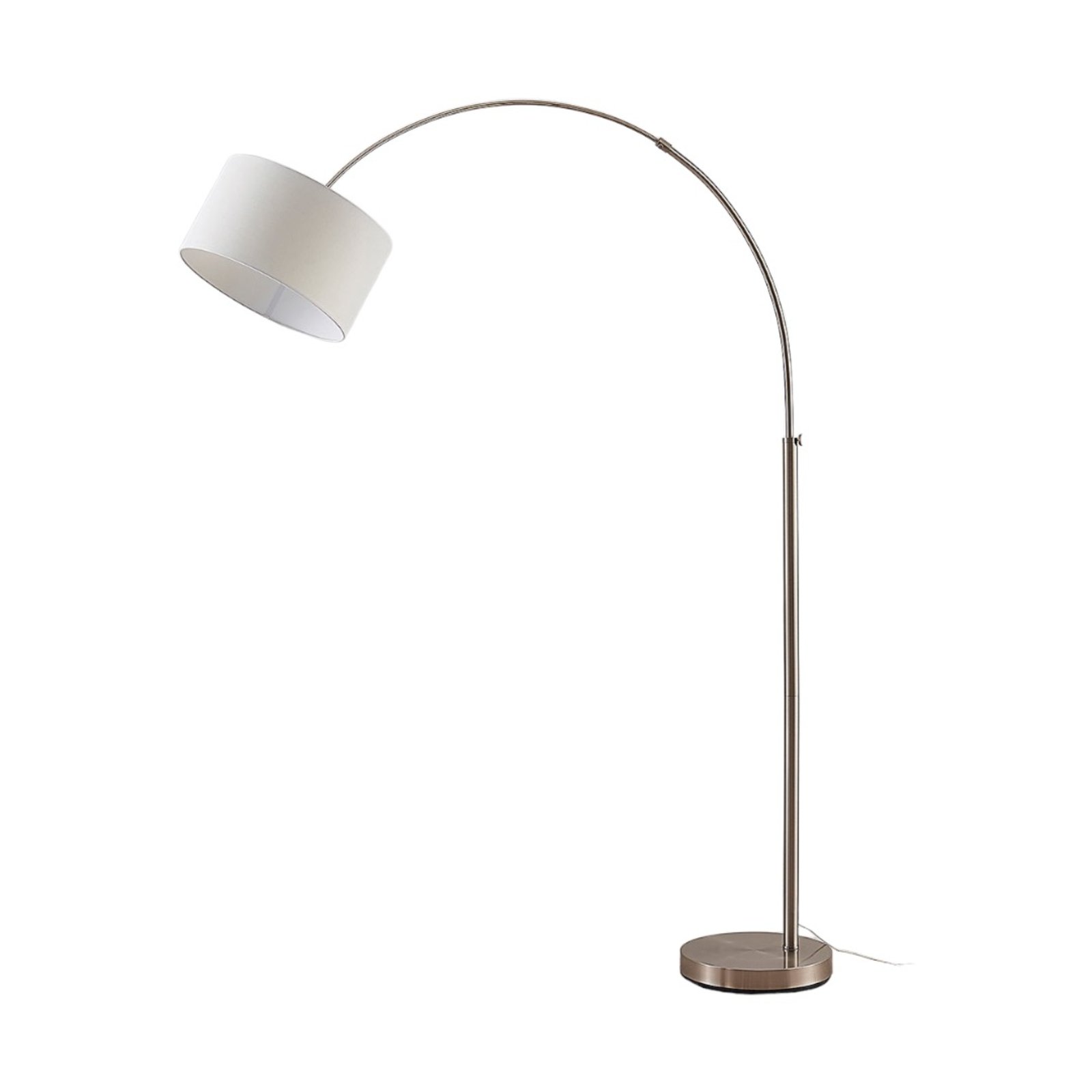 Railyn Gulvlampe Cream/Nickel - Lindby