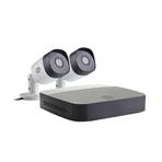 Kit CCTV Yale 2 câmaras e disco rígido de 1TB branco