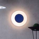 Zaniah LED ceiling light, 360° light, 24W, blue