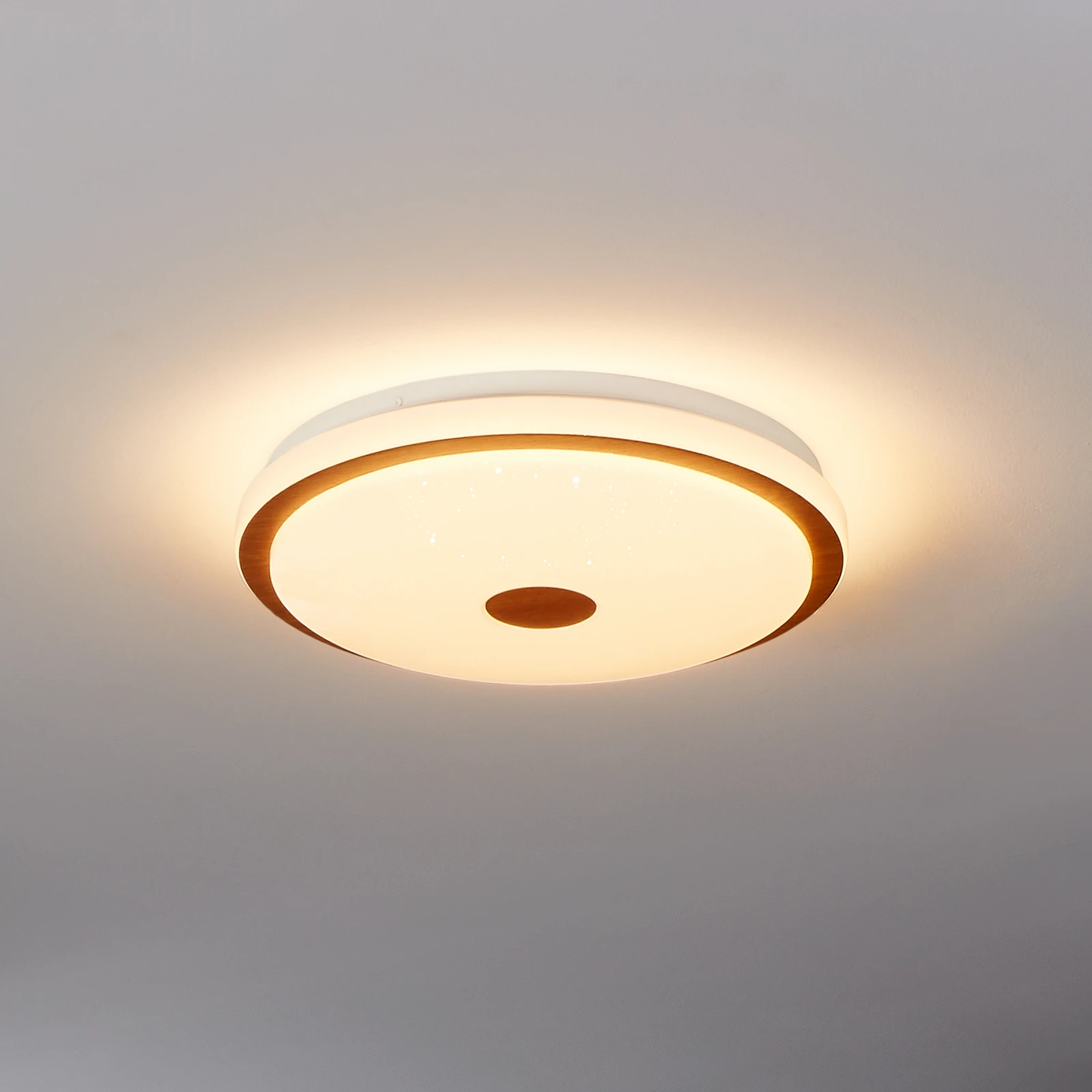 LED-Deckenlampe Lanciano 1 mit Fernbedienung Ø38cm