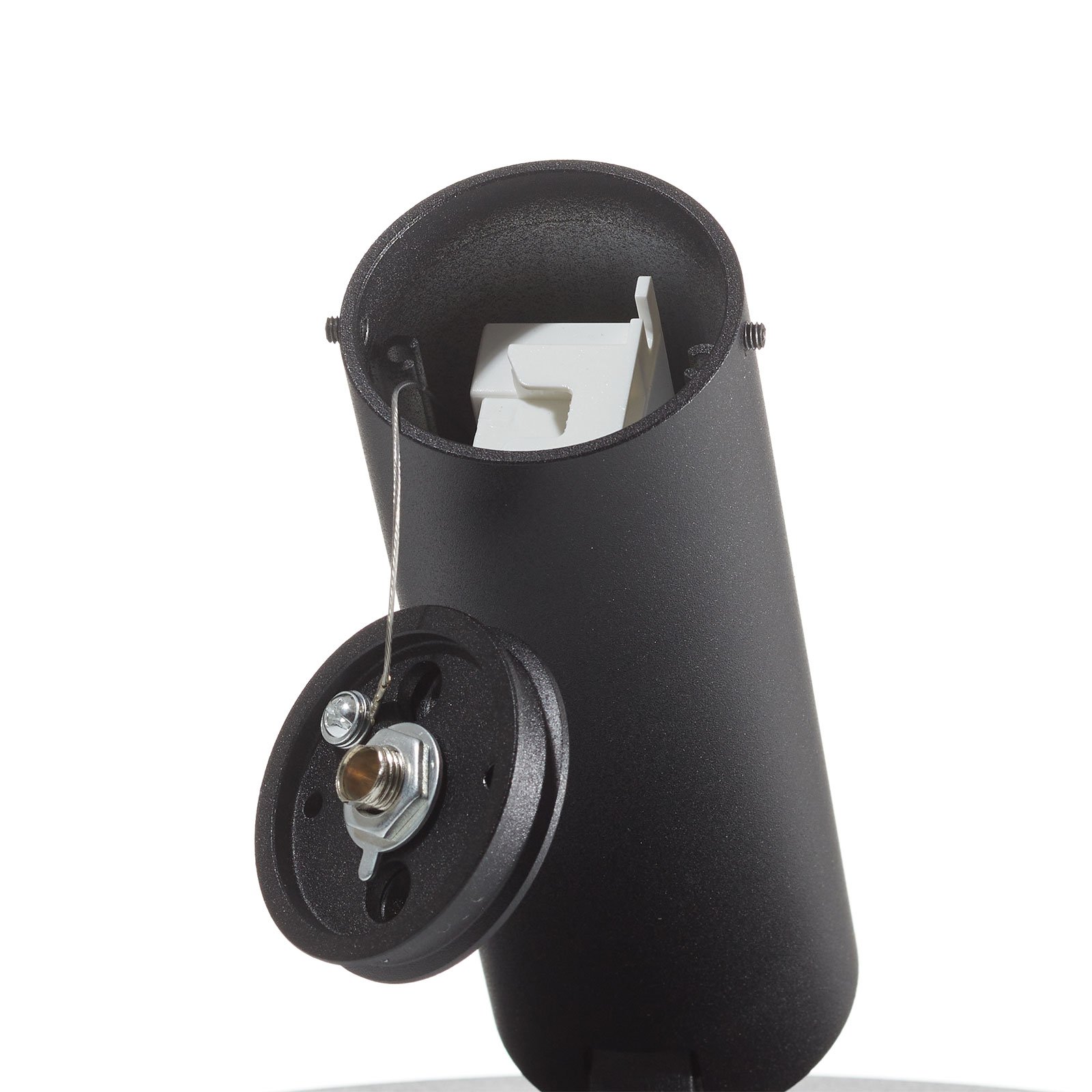 Morgan LED-loftslampe, bevægelig, sort
