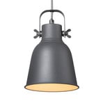 Adrian pendant light with metal shade