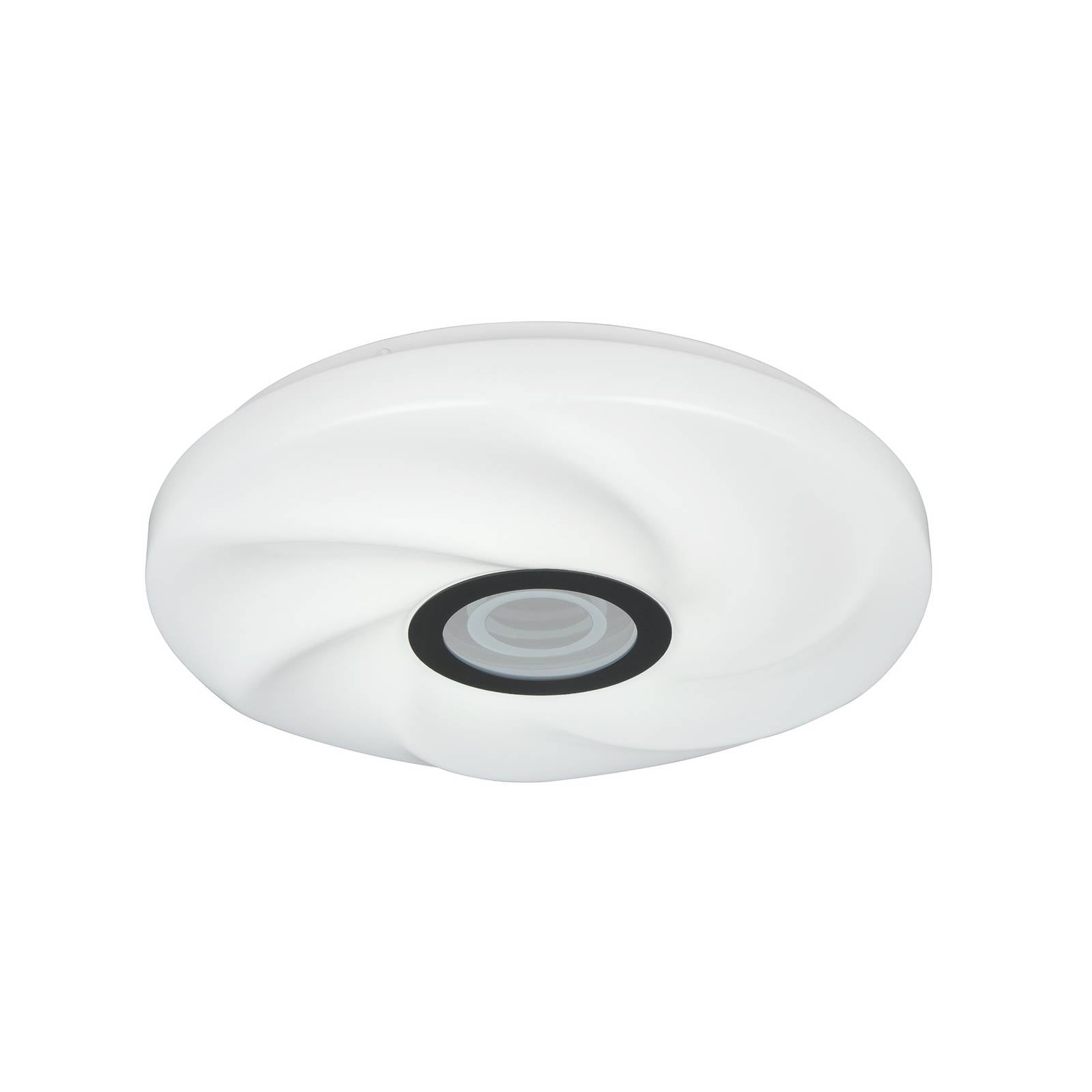LED-Deckenleuchte Sano, weiß, Ø 39 cm, CCT, Fernbedienung