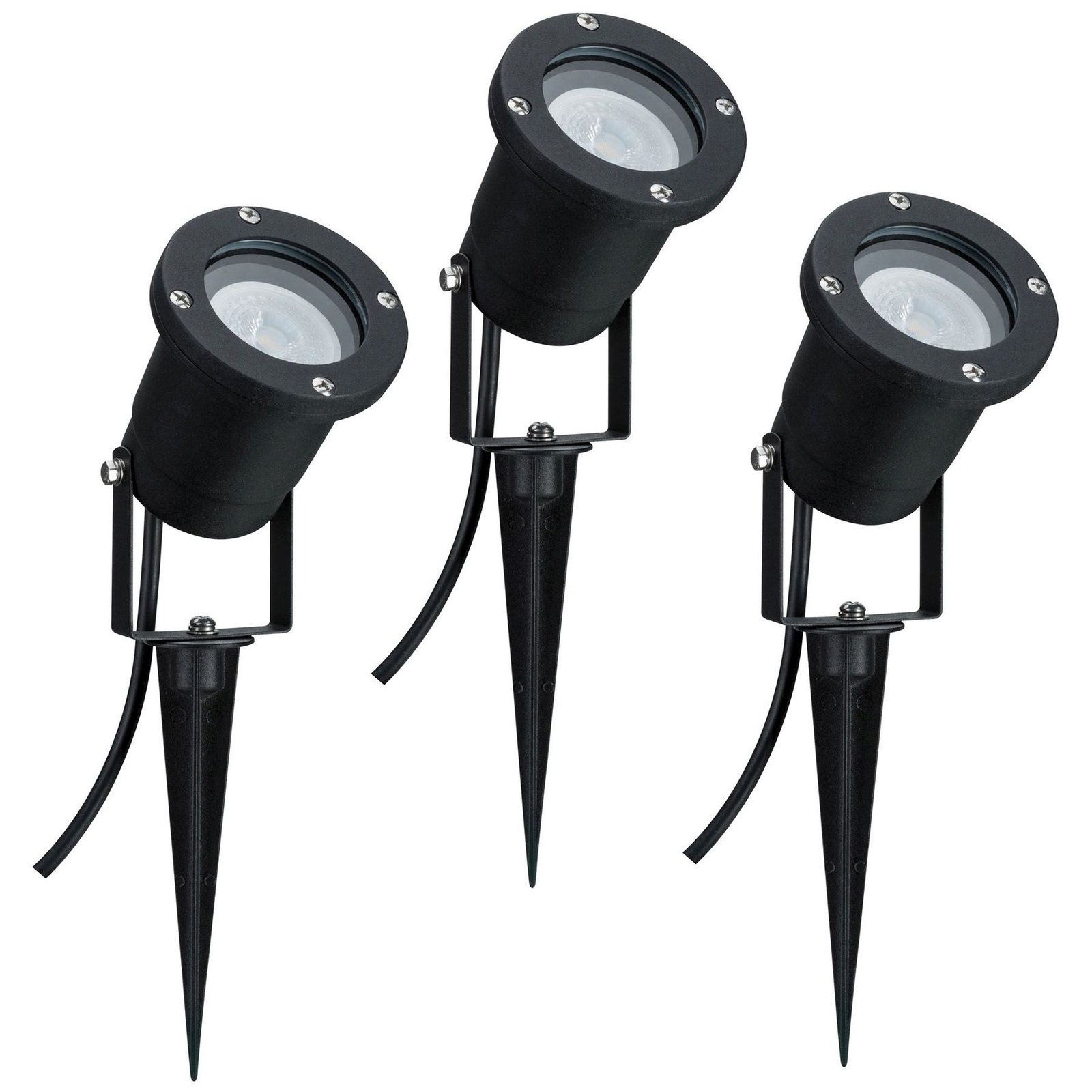 Special Line LED-Erdspießlampe, 3er-Set, GU10 - Paulmann