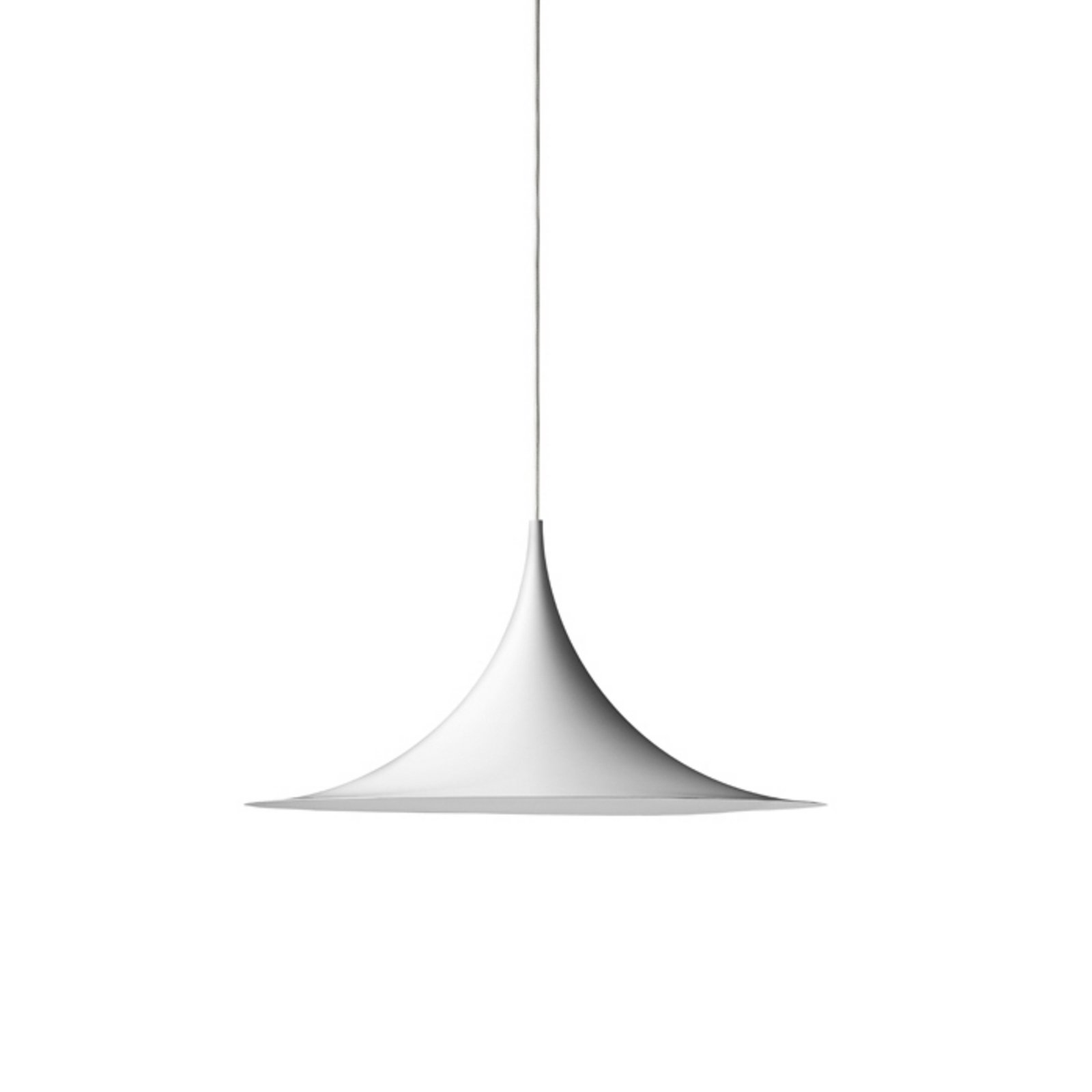 Semi Závěsná Lampa ø47 Matte White - GUBI