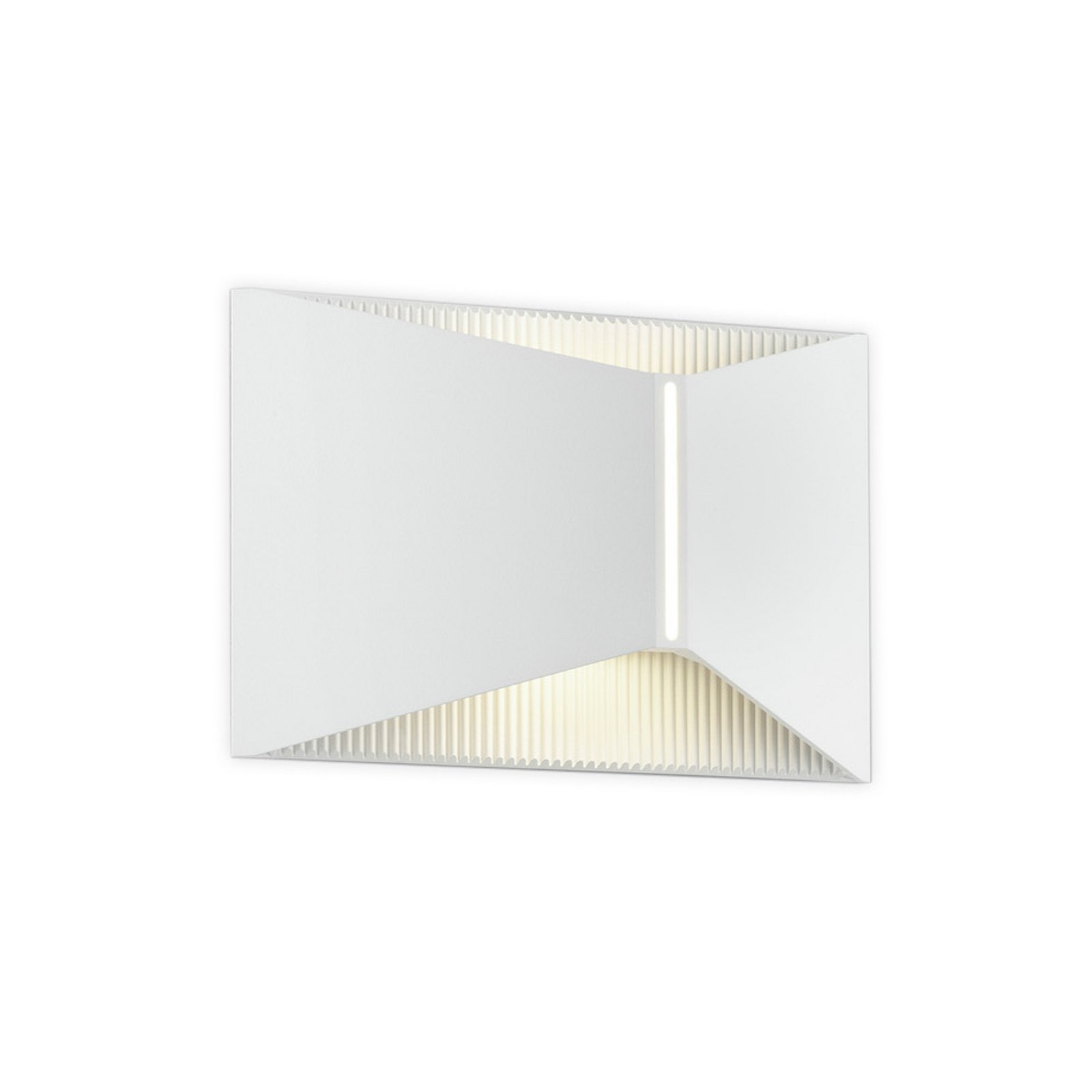 Helestra LED wandlamp VID, wit, up/down, IP65
