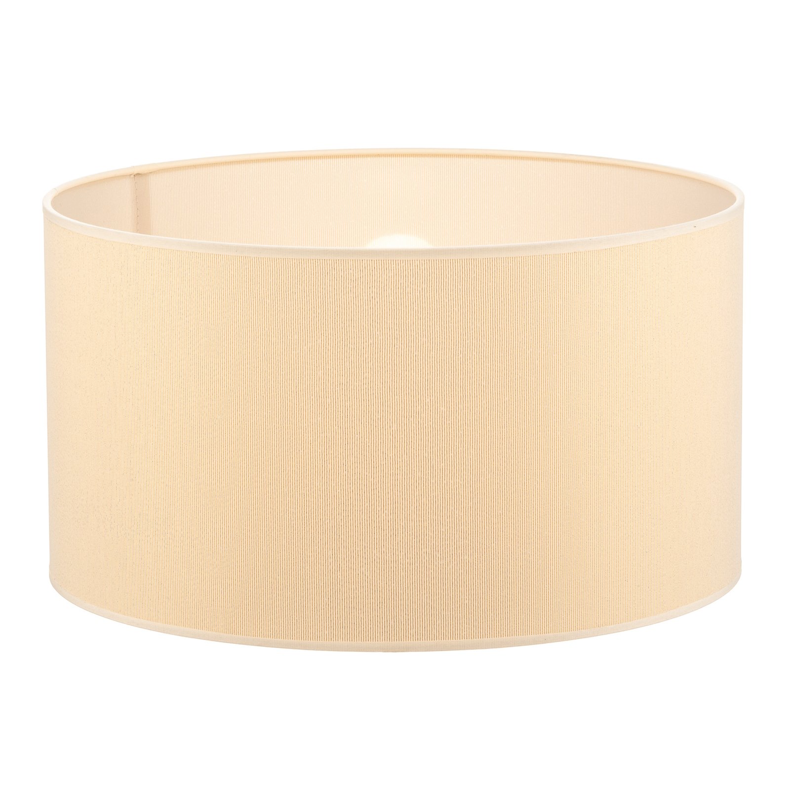 Lampenschirm Roller Ø 40 cm, ecru/gold