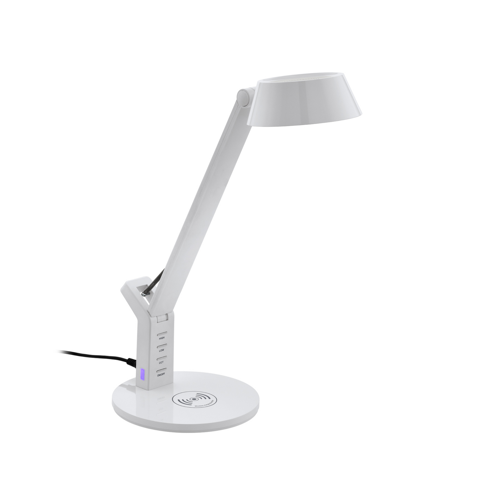 LED galda lampa Banderalo CCT dimmable QI white LED galda lampa Banderalo CCT dimmable QI white