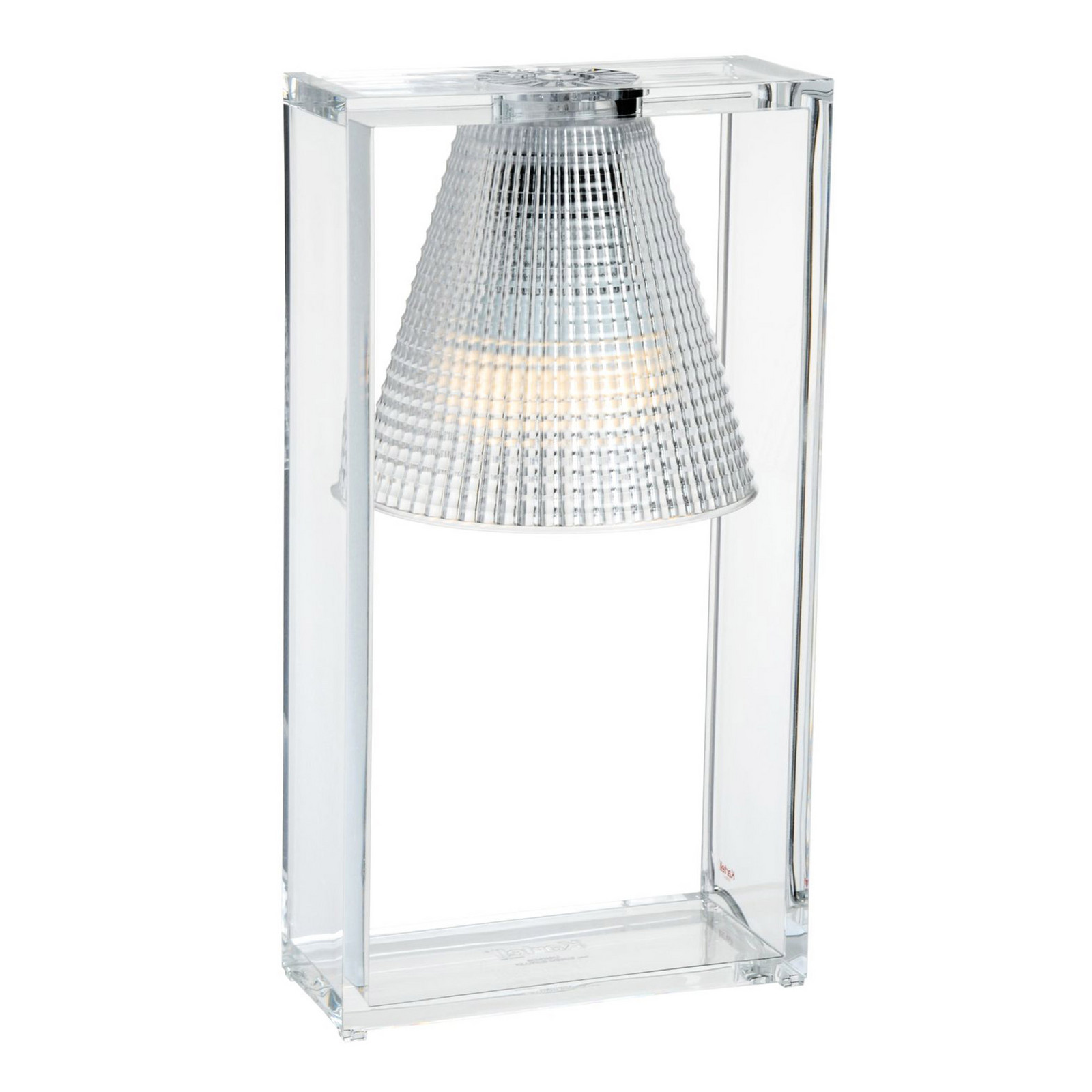 Kartell Light-Air lampă de masă transparentă - Camera de zi / sufragerie - design - Plastic