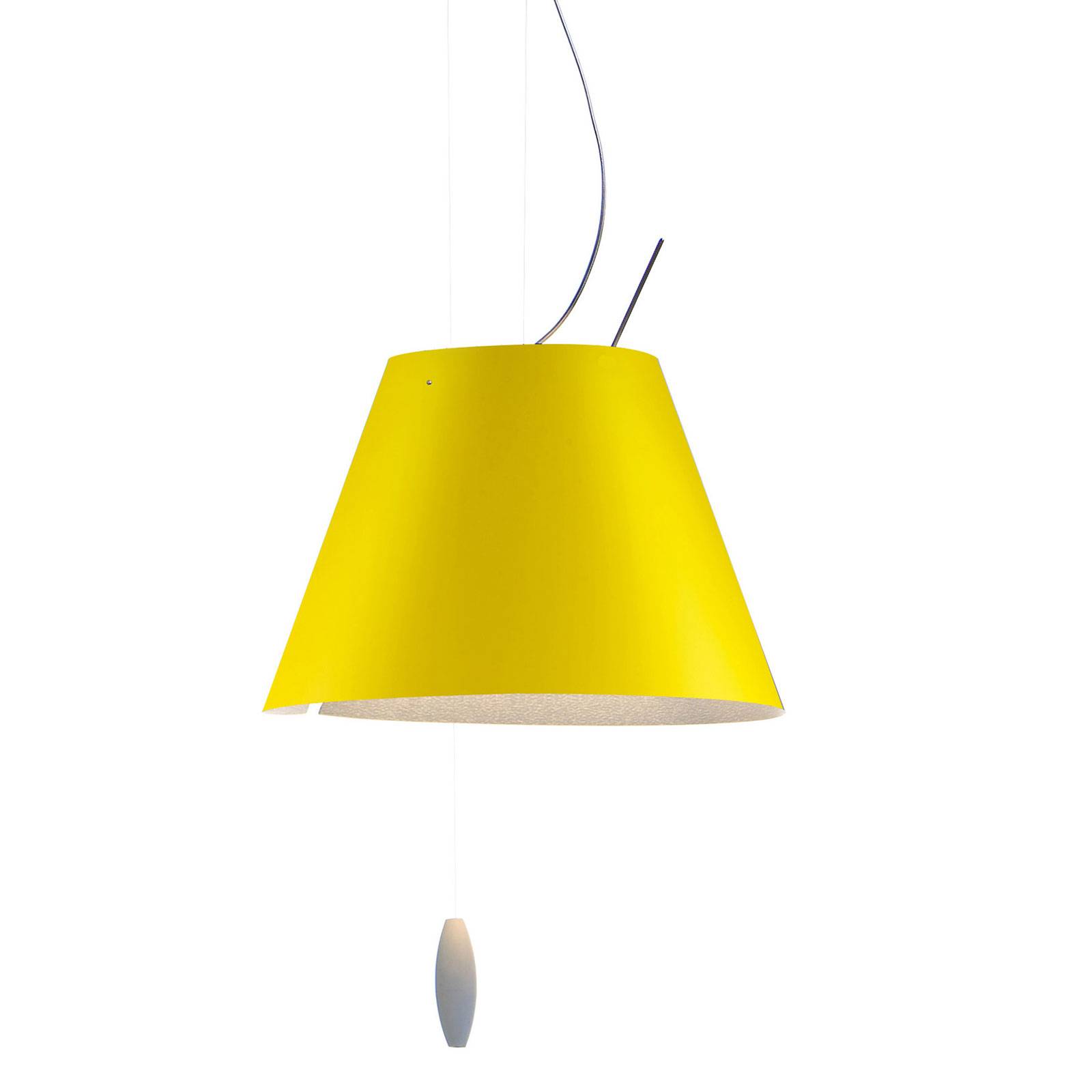 Luceplan Costanzina lampa wisząca żółta