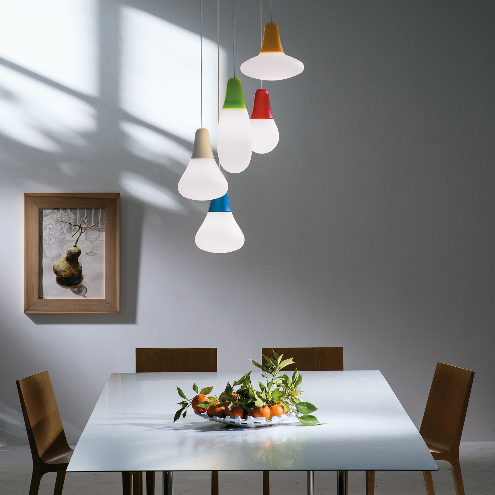 Martinelli Luce Pendelleuchte Ciulifruli, Polyethylen