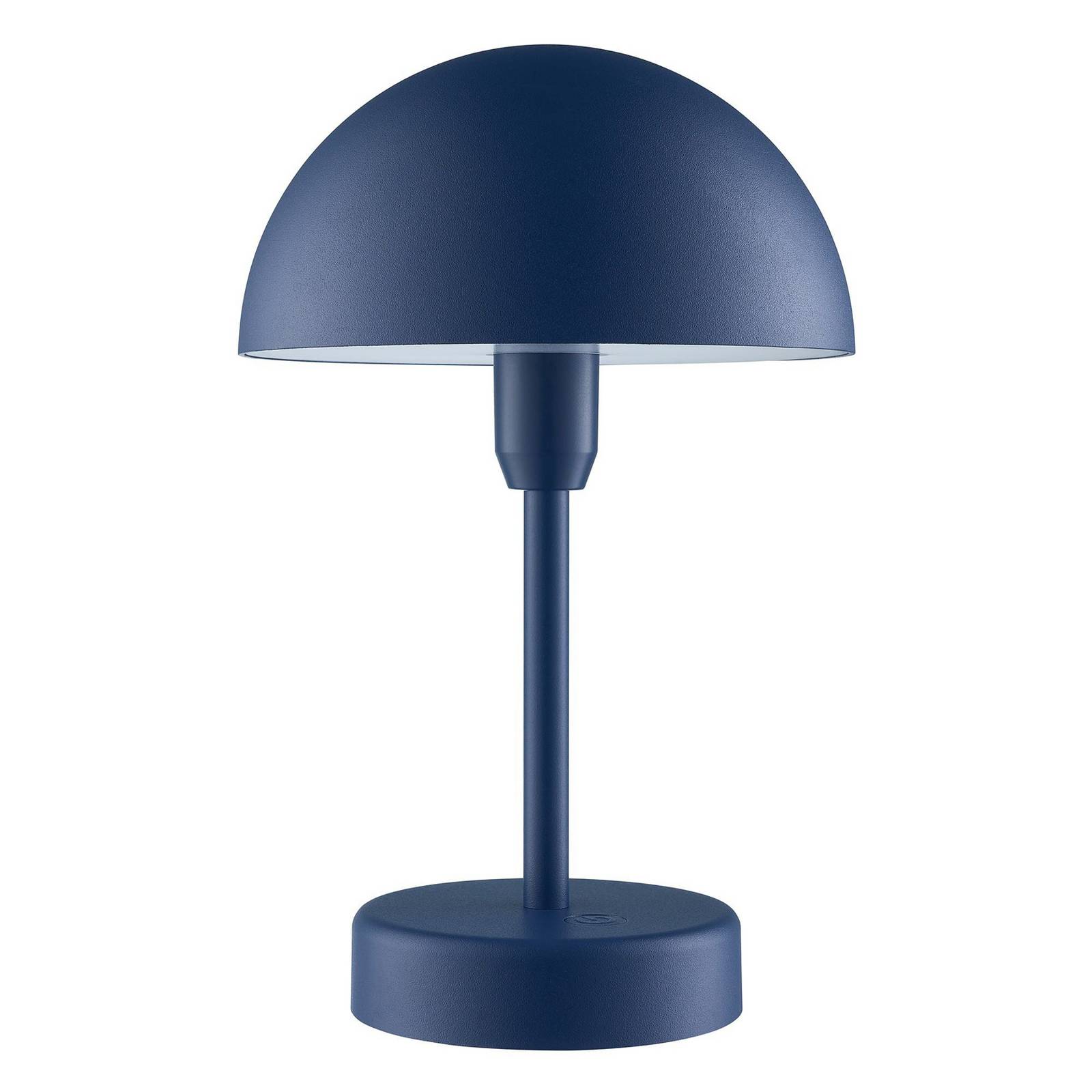 LED-Akku-Tischleuchte Ellen To-Go, blau, Aluminium