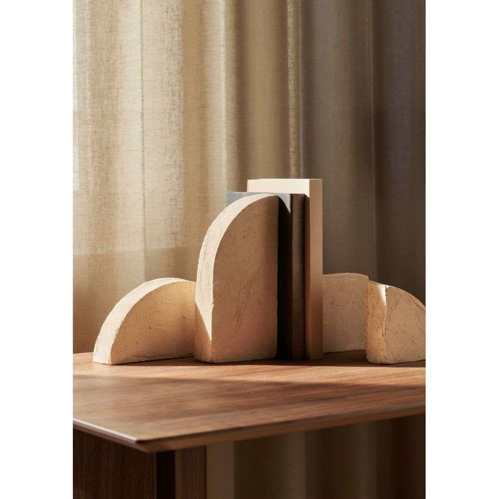 Shape Sculpture Set Yellow - ferm LIVING