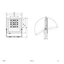 EVN Panthera LED-ulkovalaisin IP65 30W 4,000K