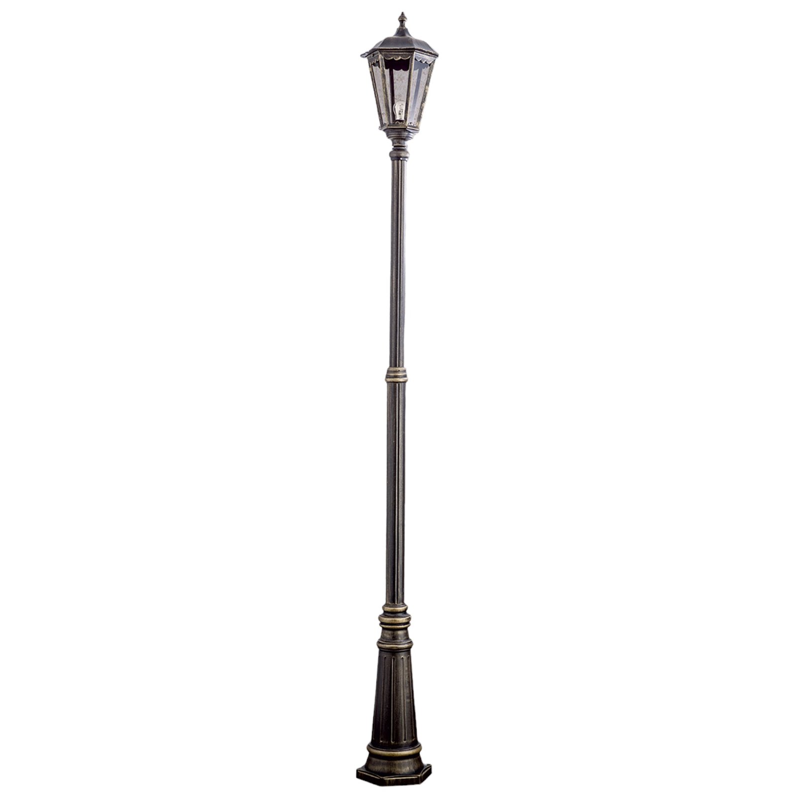 Puchberg árbóc lámpa 1 izzós 211 cm fekete-arany