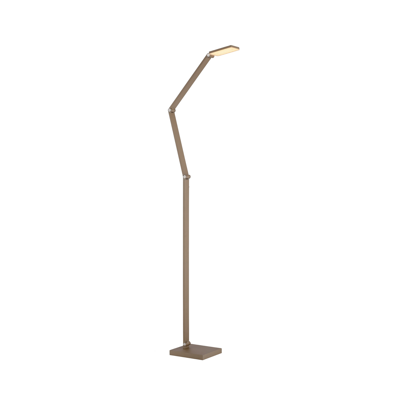 LED stovinis šviestuvas „SAMSKY“, bronzos spalvos, aukštis 161 cm, metalinis LED stovinis šviestuvas „SAMSKY“, bronzos spalvos, aukštis 161 cm, metalinis