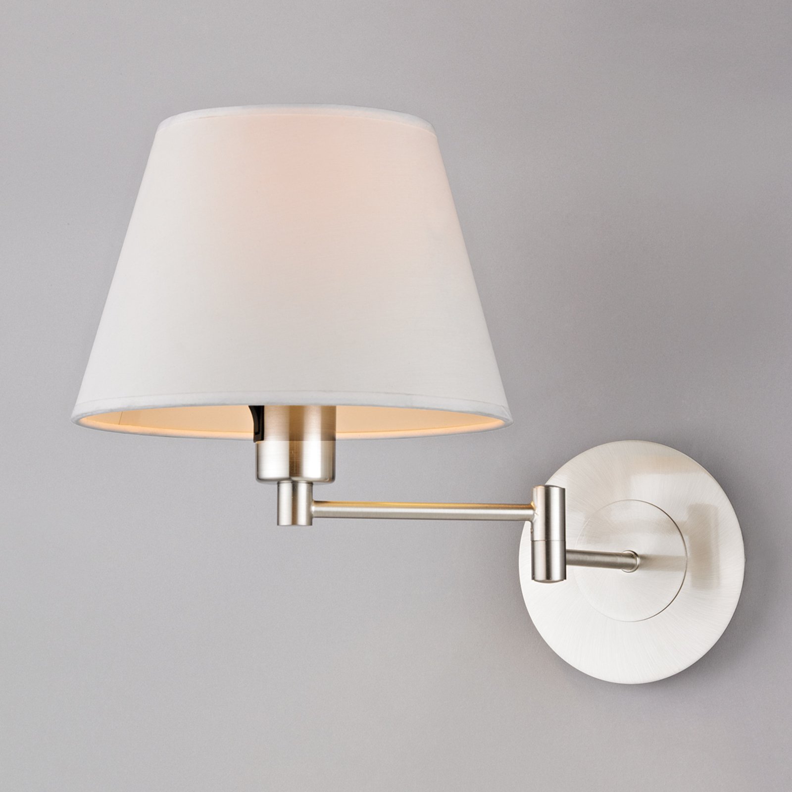 Pola Applique Murale Cream/Matt Nickel - Lindby