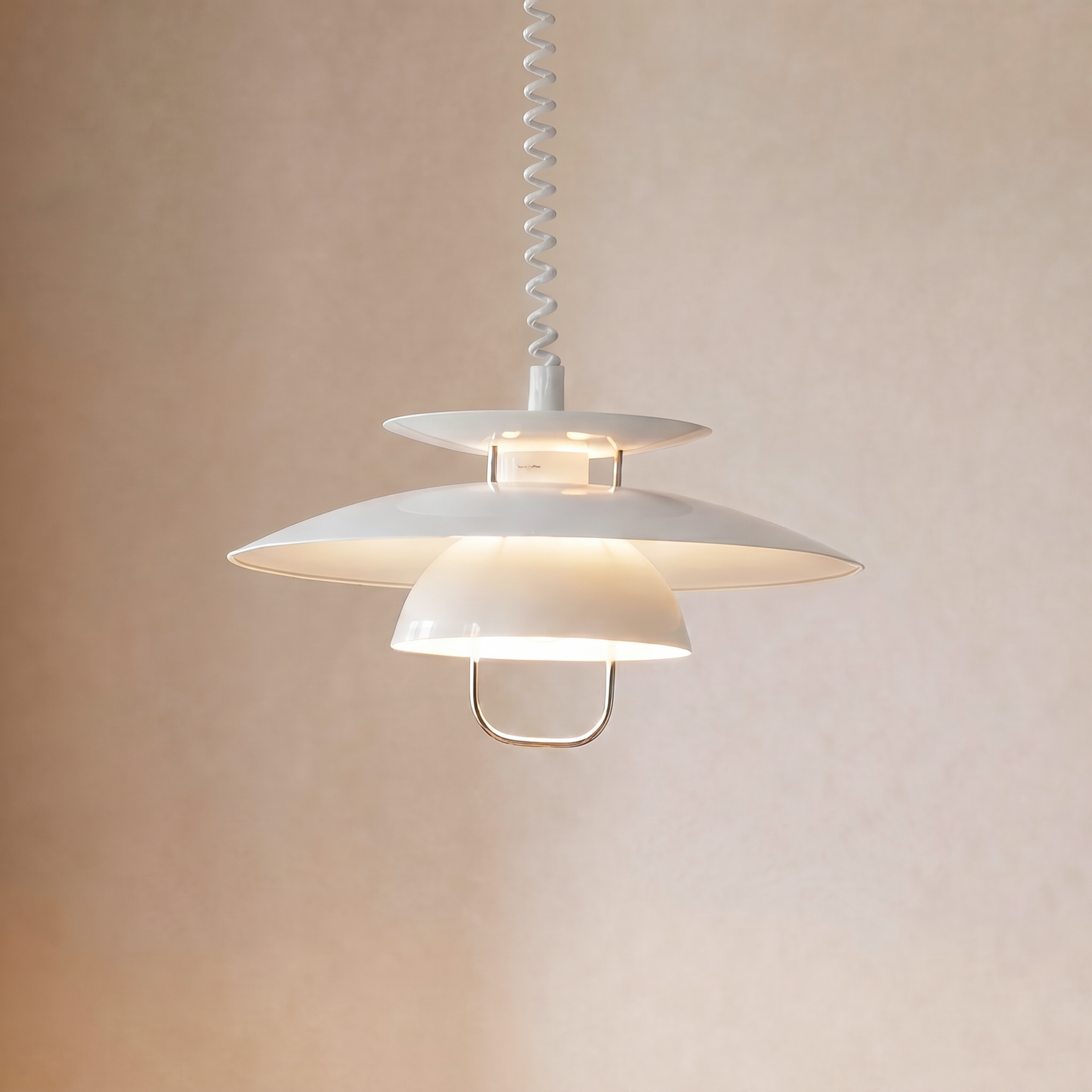 Nadija Candeeiro Suspenso White - Lindby