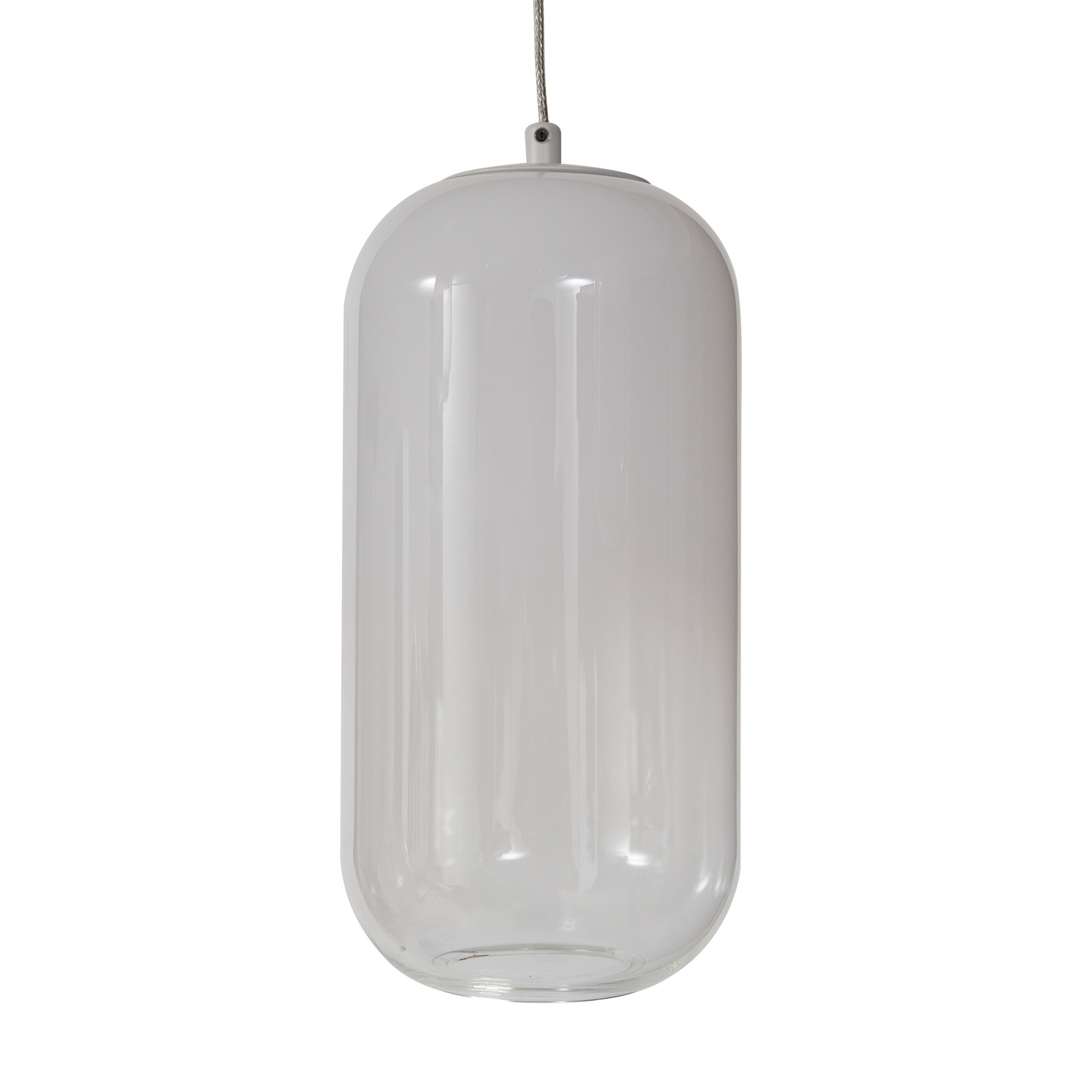 Lucande LED pendant light Avelina, white, 6-bulb